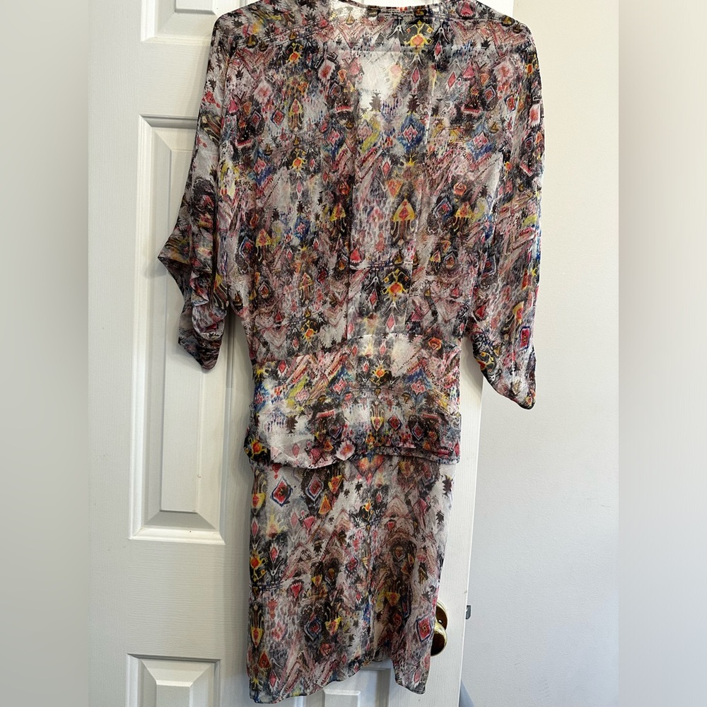Iro silk mini dress